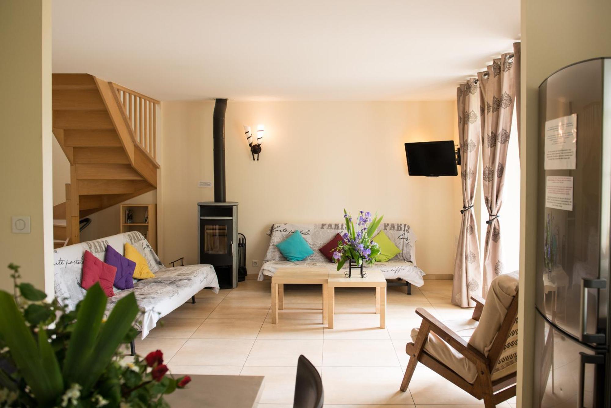 Au Bonheur Des Retrouvailles Otel Denonville Dış mekan fotoğraf